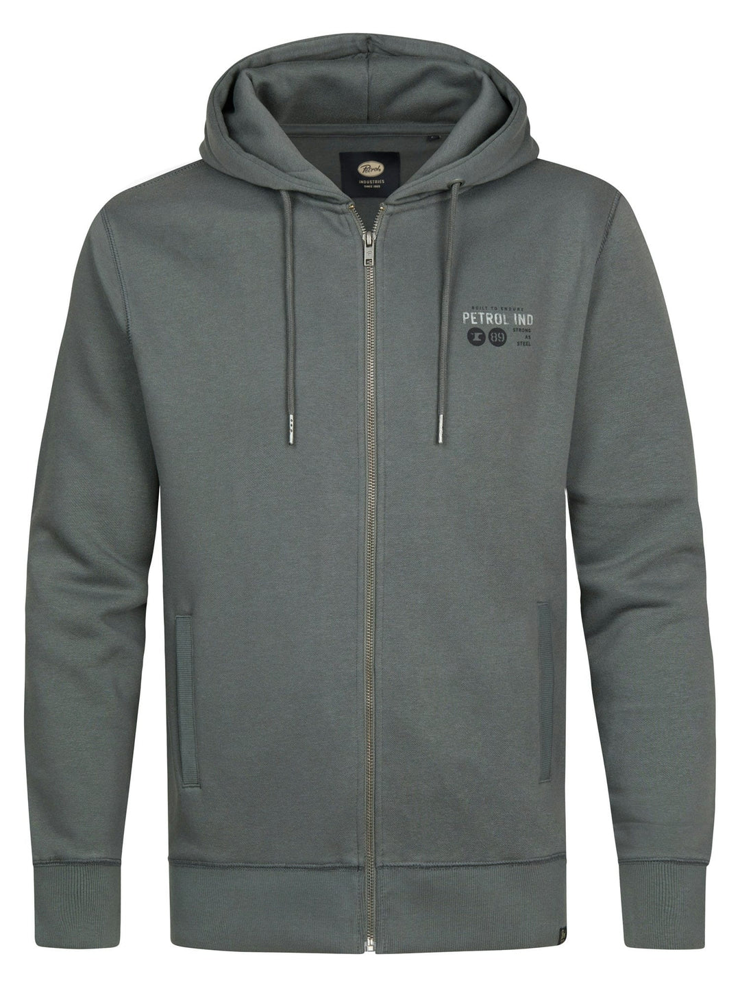 Petrol men M-3060-SWH180 vest sweat heren olijf