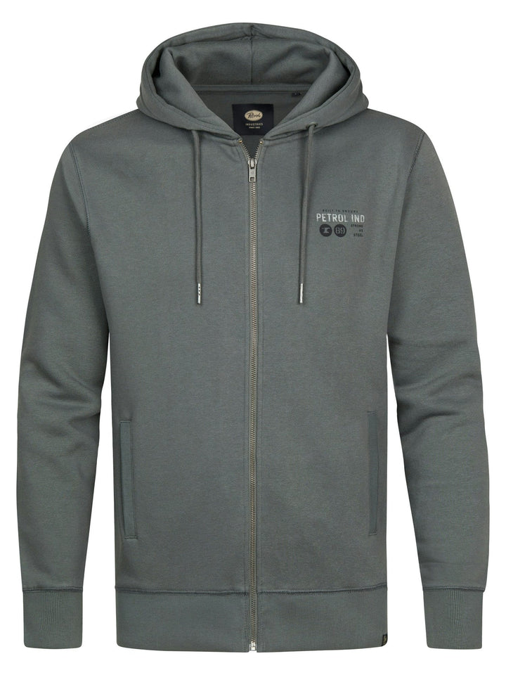 Petrol men M-3060-SWH180 vest sweat heren olijf