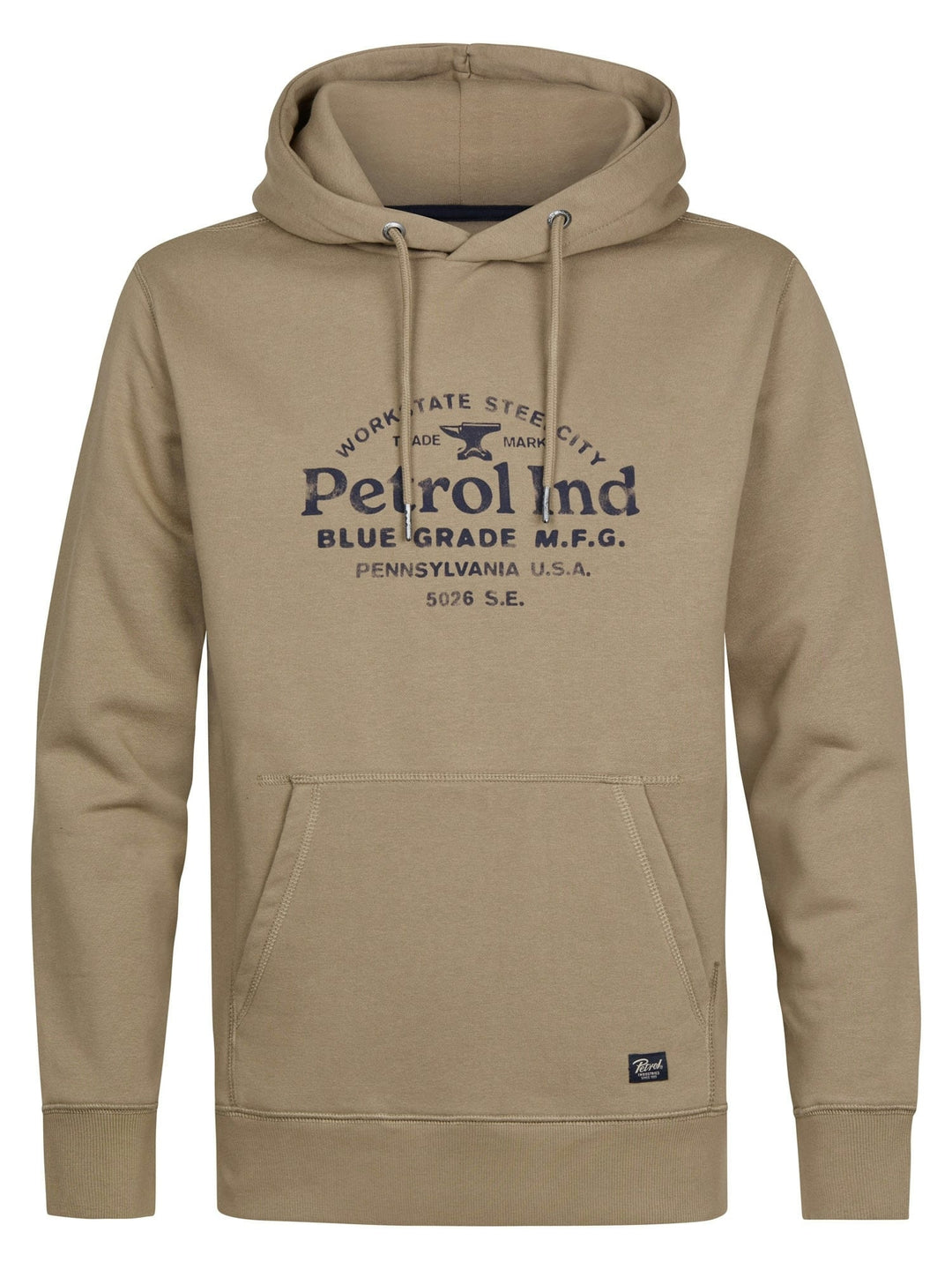 Petrol men M-3060-SWH176 sweater heren camel