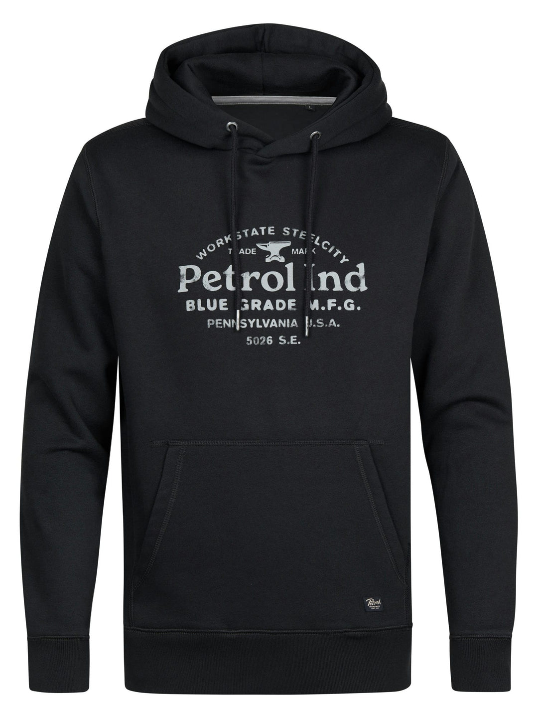 Petrol men M-3060-SWH176 sweater antraciet – heren
