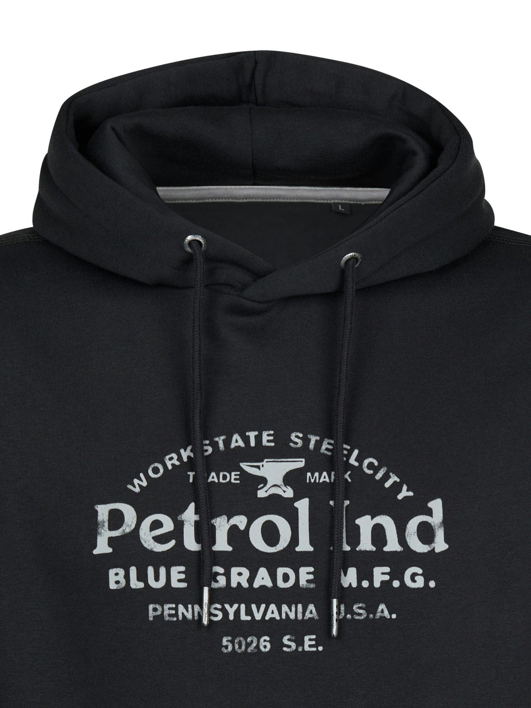 Petrol men M-3060-SWH176 sweater antraciet – heren