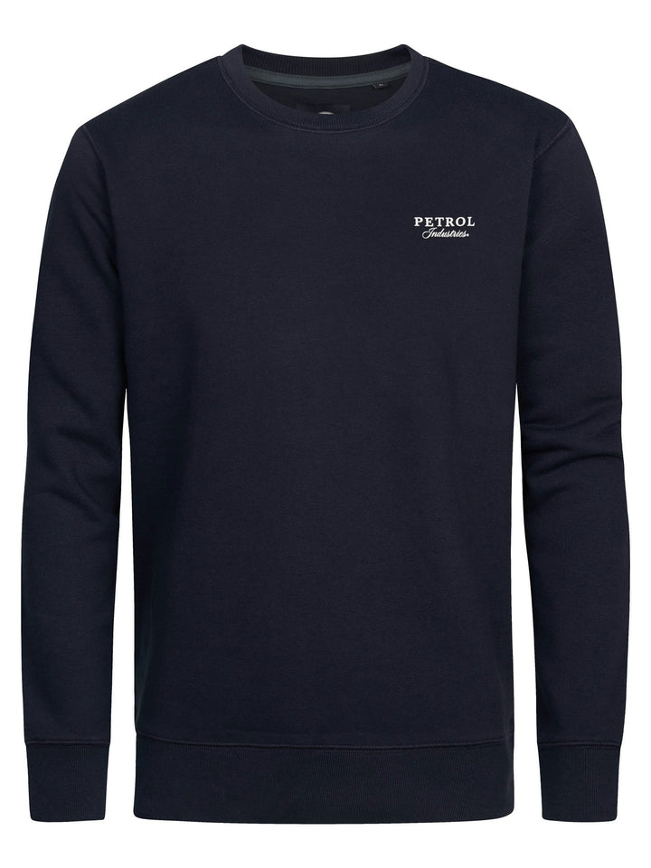 Petrol men M-3060-SWR181 sweater heren navy
