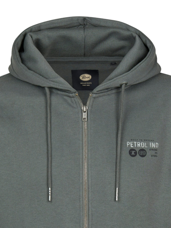 Petrol men M-3060-SWH180 vest sweat heren olijf