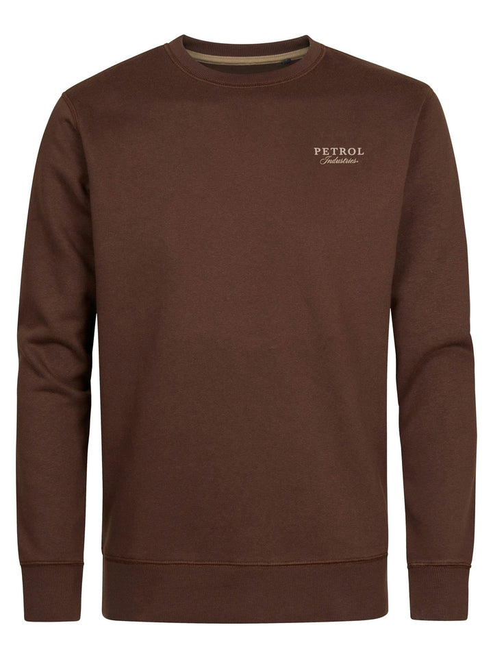 Petrol men M-3060-SWR181 sweater heren bruin