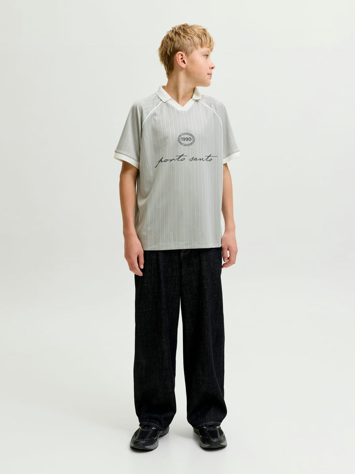 Jack & Jones Kids polo grijs melee – jongens