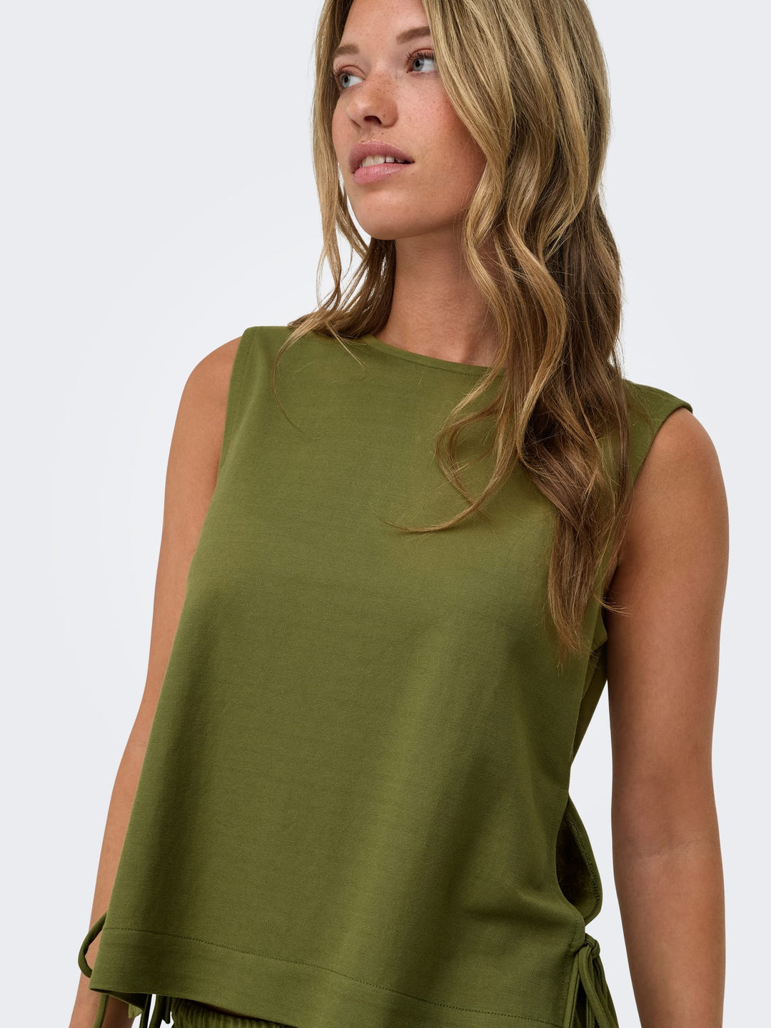 Jacqueline de Yong 15374333 leslie top olijf – dames