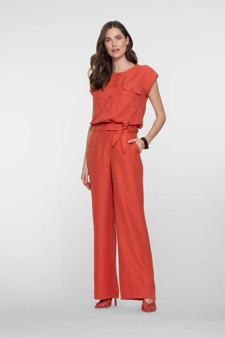 Geisha lange broek dames brique – 61100-60