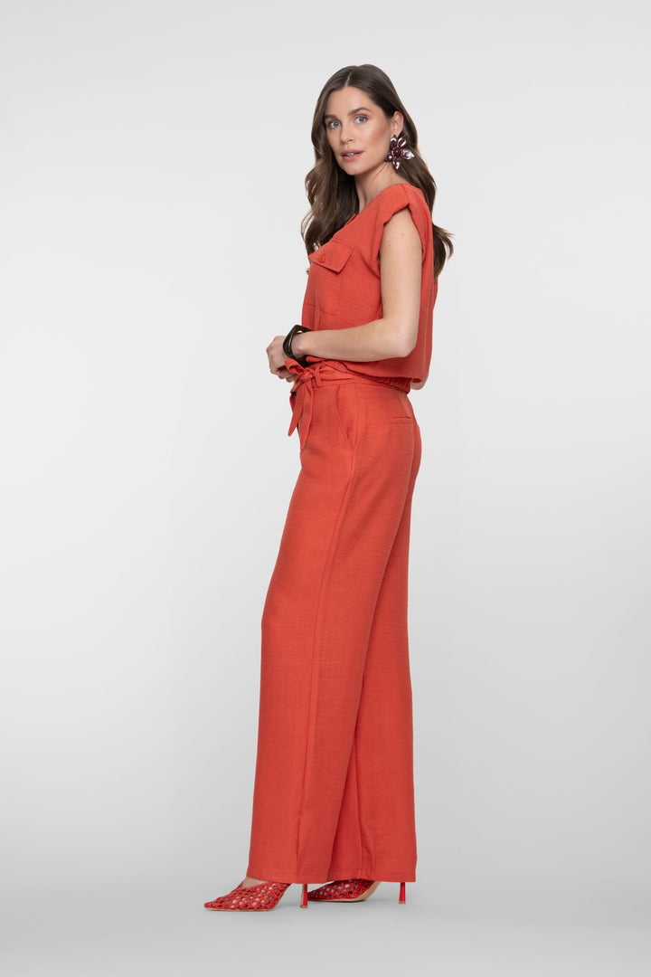 Geisha lange broek dames brique – 61100-60