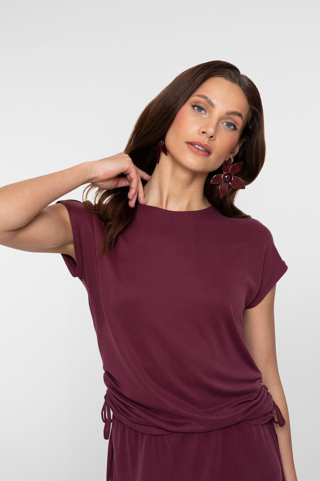Geisha 62330-20 bordeaux top voor dames