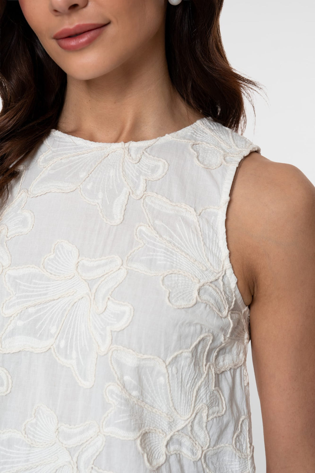 Geisha dames singlet 63301-10 off-white – dames