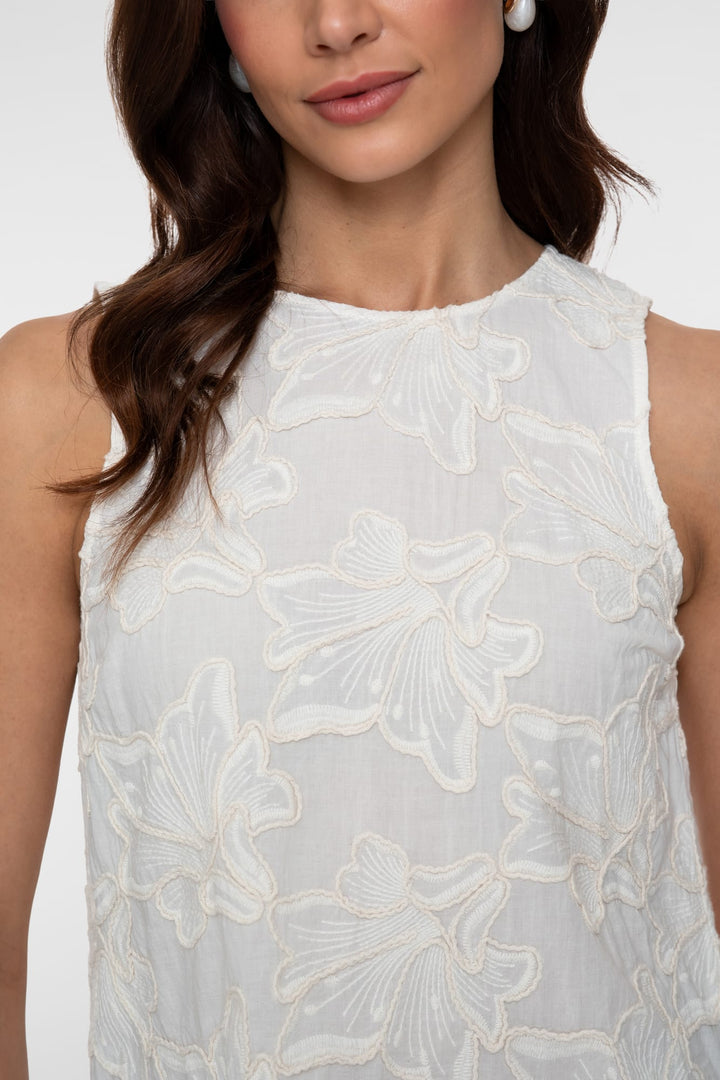 Geisha dames singlet 63301-10 off-white – dames