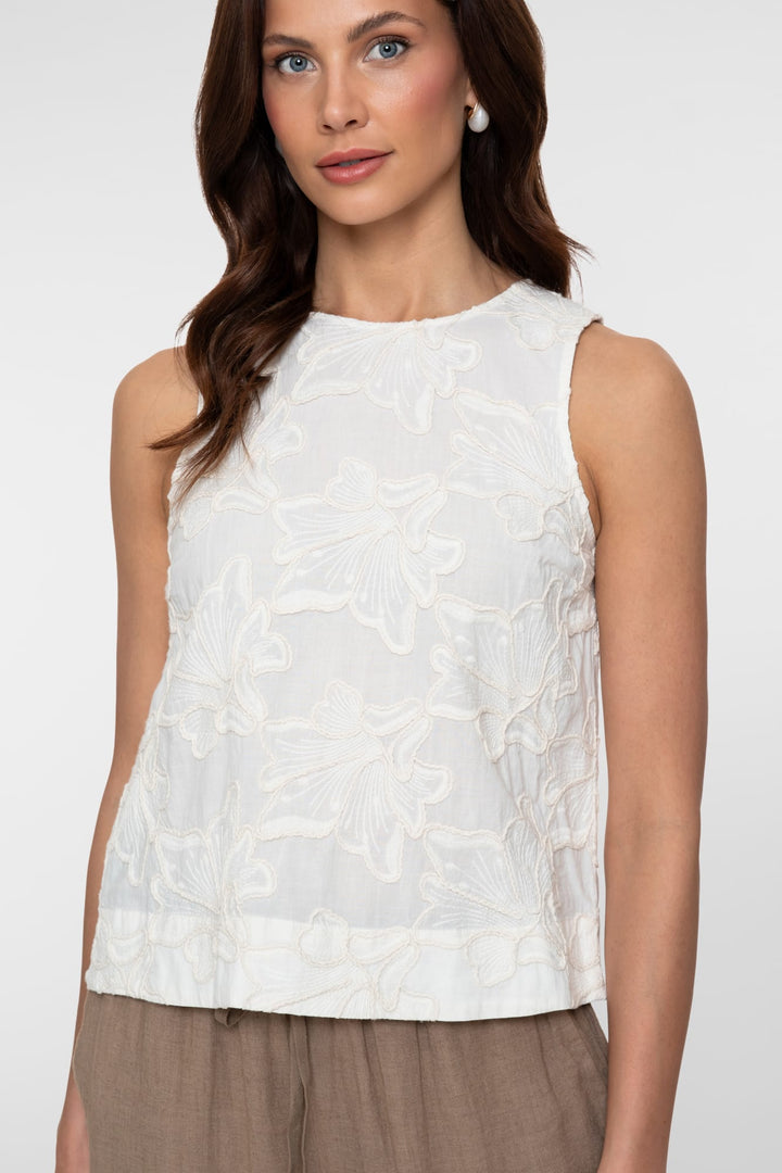 Geisha dames singlet 63301-10 off-white – dames