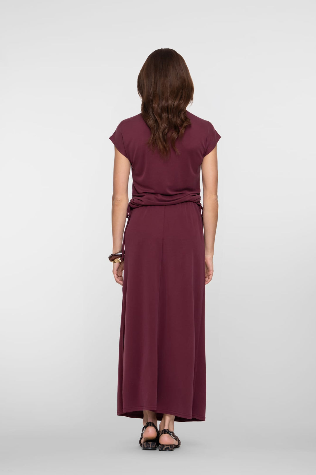 Geisha rok maxi dames bordeaux - 66364-20