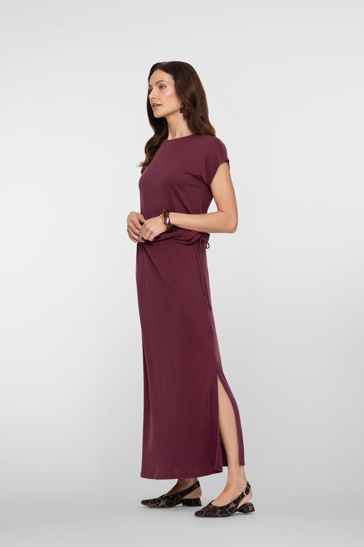 Geisha rok maxi dames bordeaux - 66364-20