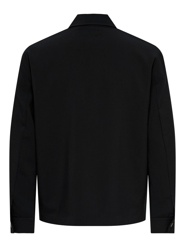 ONLY & SONS 22038673 overshirt zwart – heren