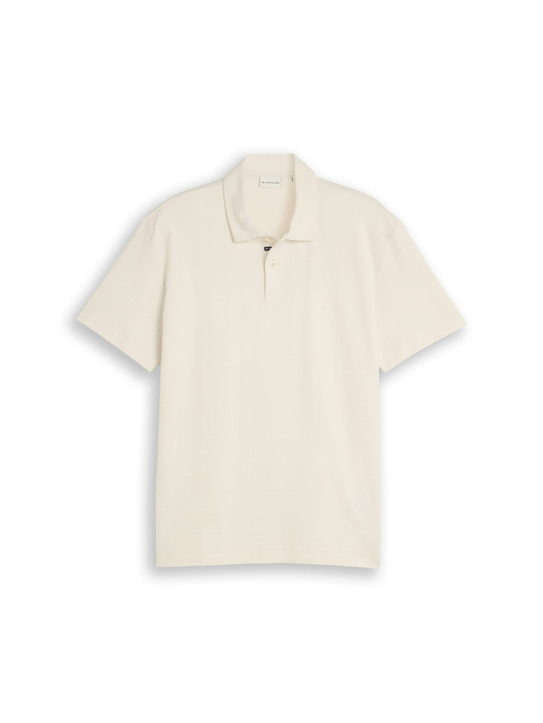 Tom Tailor 1052157 poloshirt ecru – heren