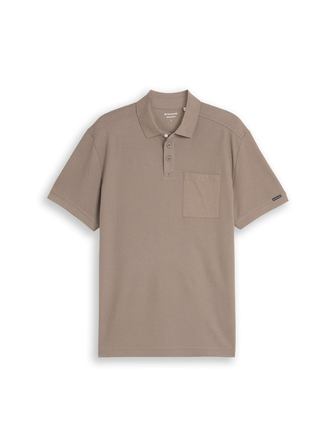 Tom Tailor poloshirt taupe – heren