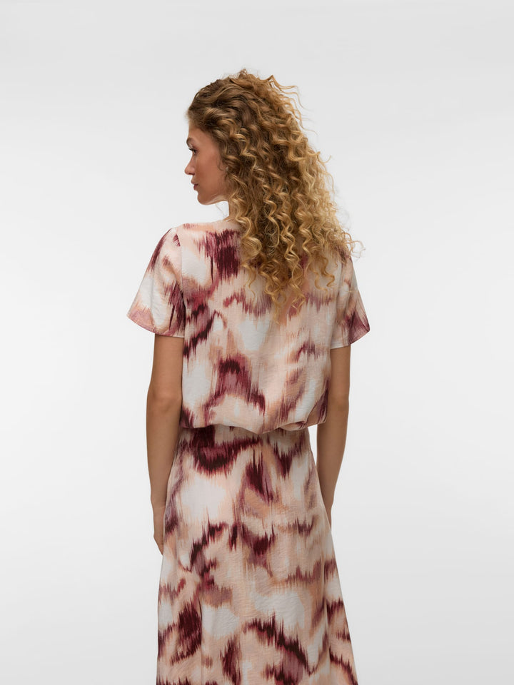 VERO MODA Katerina top ecru dessin – dames