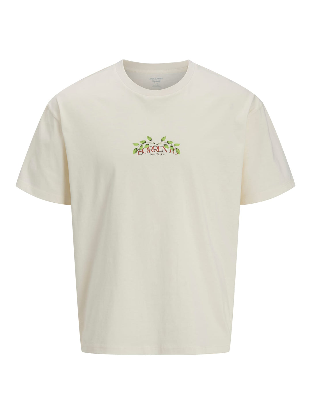 Jack & Jones Desti T-shirt off-white – heren