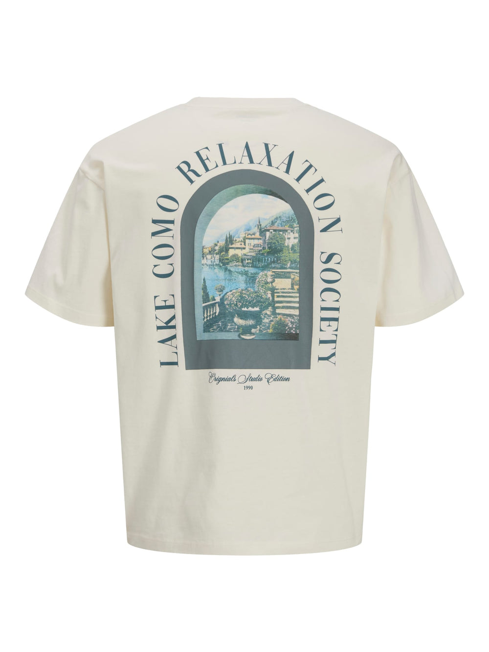 Jack & Jones 12313067 Desti T-shirt off-white – heren