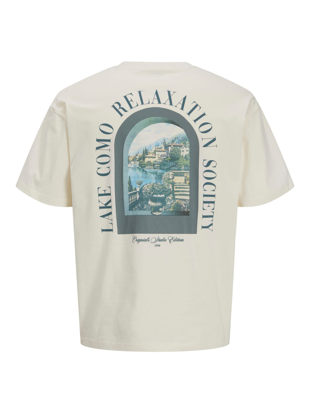 Jack & Jones 12313067 Desti T-shirt off-white – heren