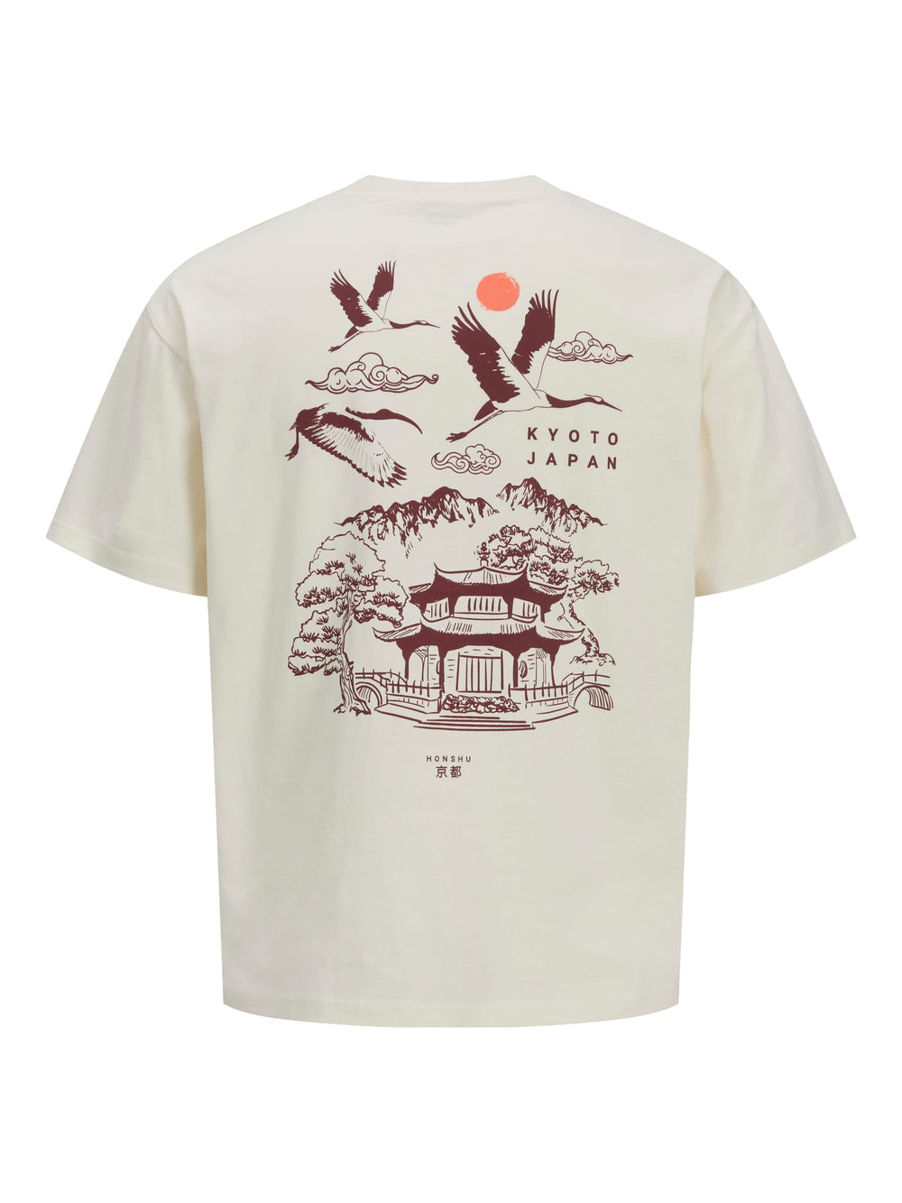 Jack & Jones Desti t-shirt off-white – heren