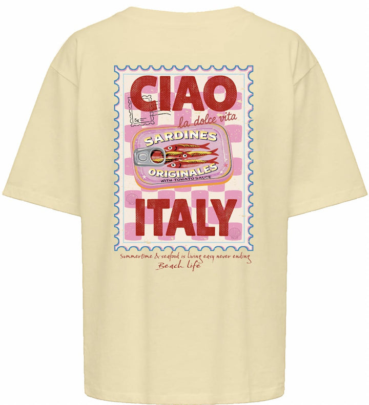 Only Bira t-shirt licht geel – dames