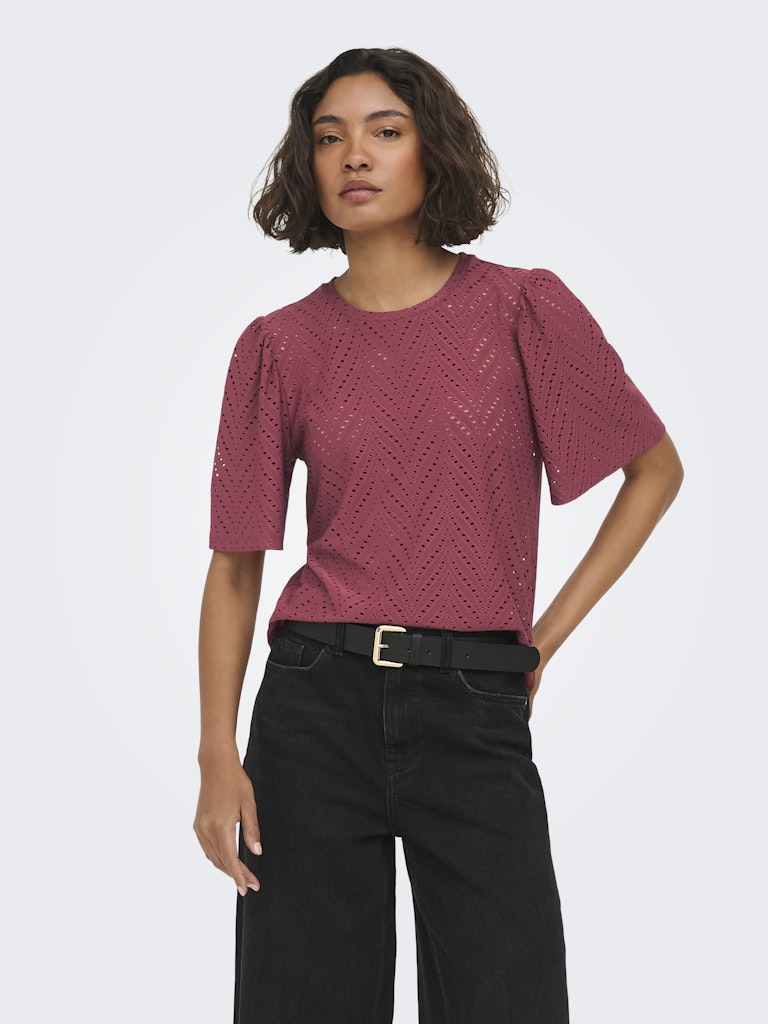 Jacqueline de Yong top bordeaux – dames