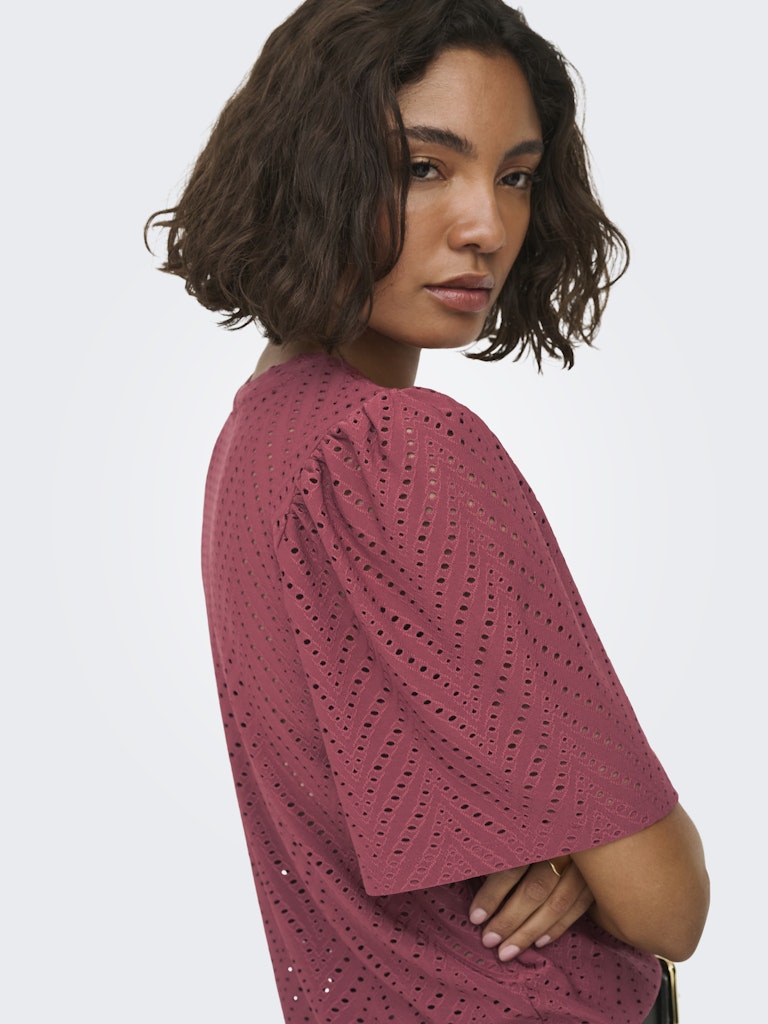 Jacqueline de Yong top bordeaux – dames