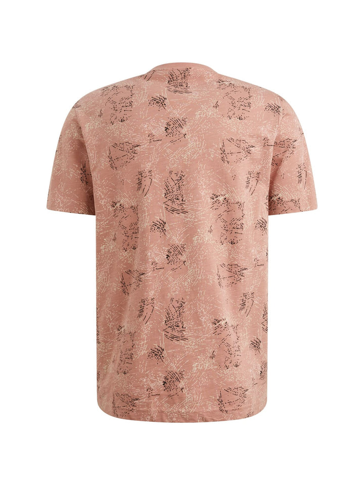 PME-Legend T-shirt roze dessin – heren