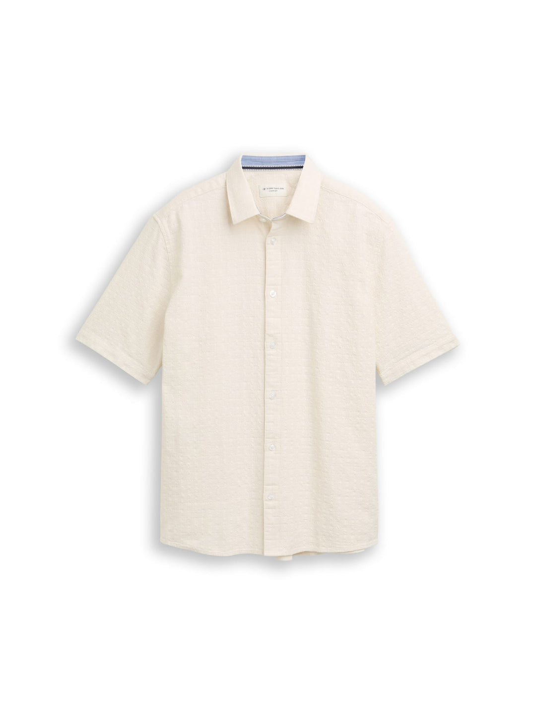 Tom Tailor overhemd k/m ecru – heren