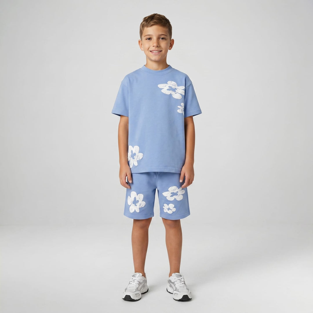 Cars boys 53244 short jongens lichtblauw