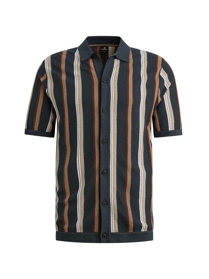 Vanguard polo k/m heren blauw – VPSS2604854
