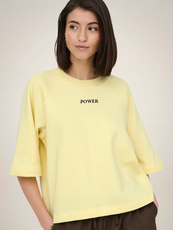 Jacqueline de Yong 15384345 Olivia sweater dames geel