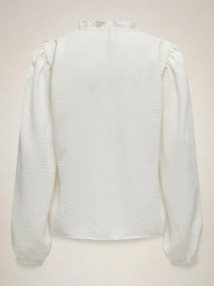 Jacqueline de Yong Rachel blouse ecru – dames