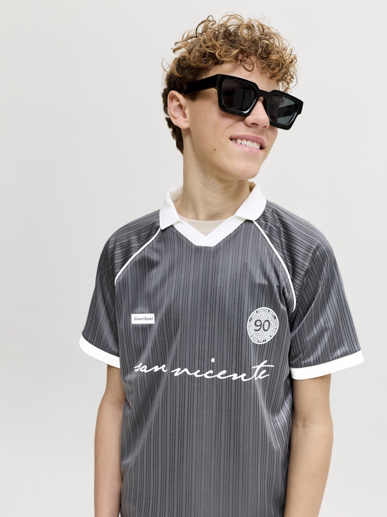 Jack & Jones Kids polo antraciet – jongens