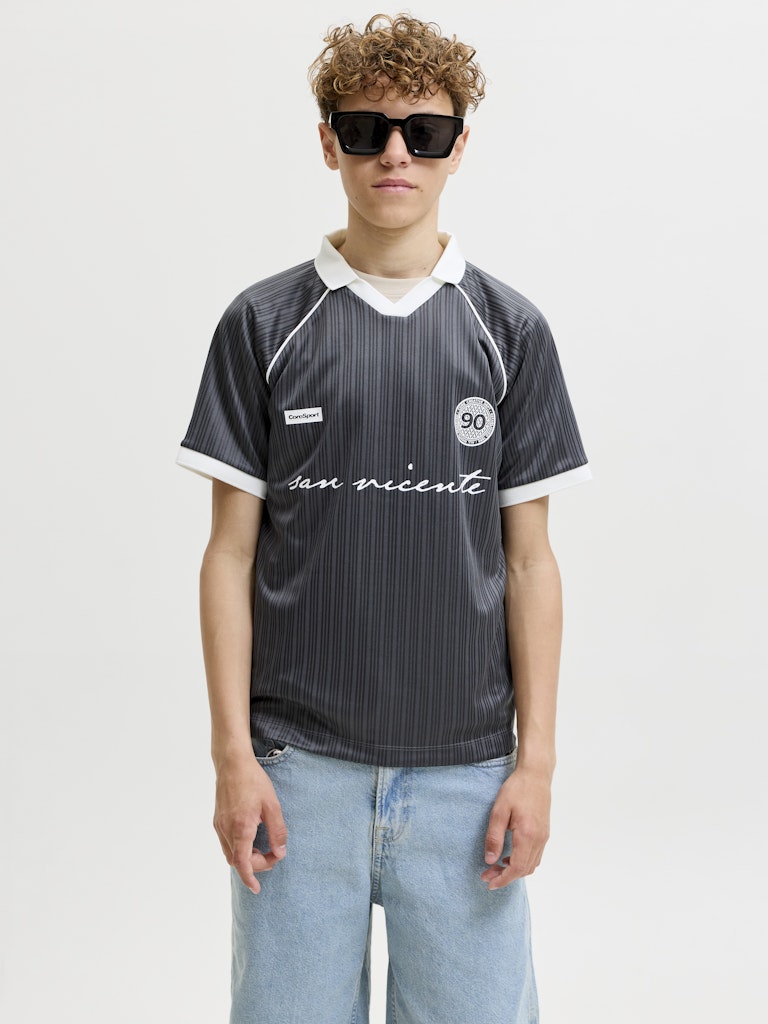 Jack & Jones Kids polo antraciet – jongens