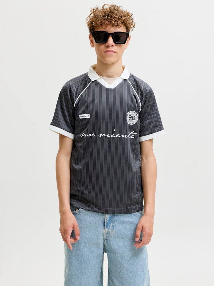 Jack & Jones Kids polo antraciet – jongens