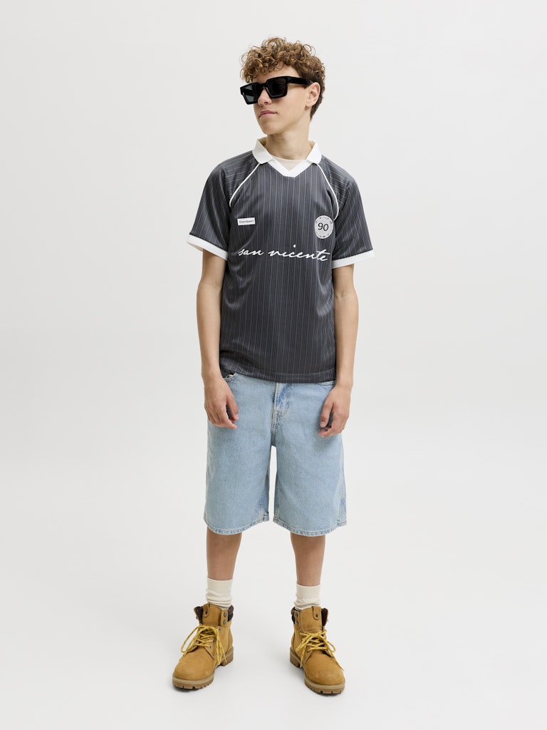 Jack & Jones Kids polo antraciet – jongens