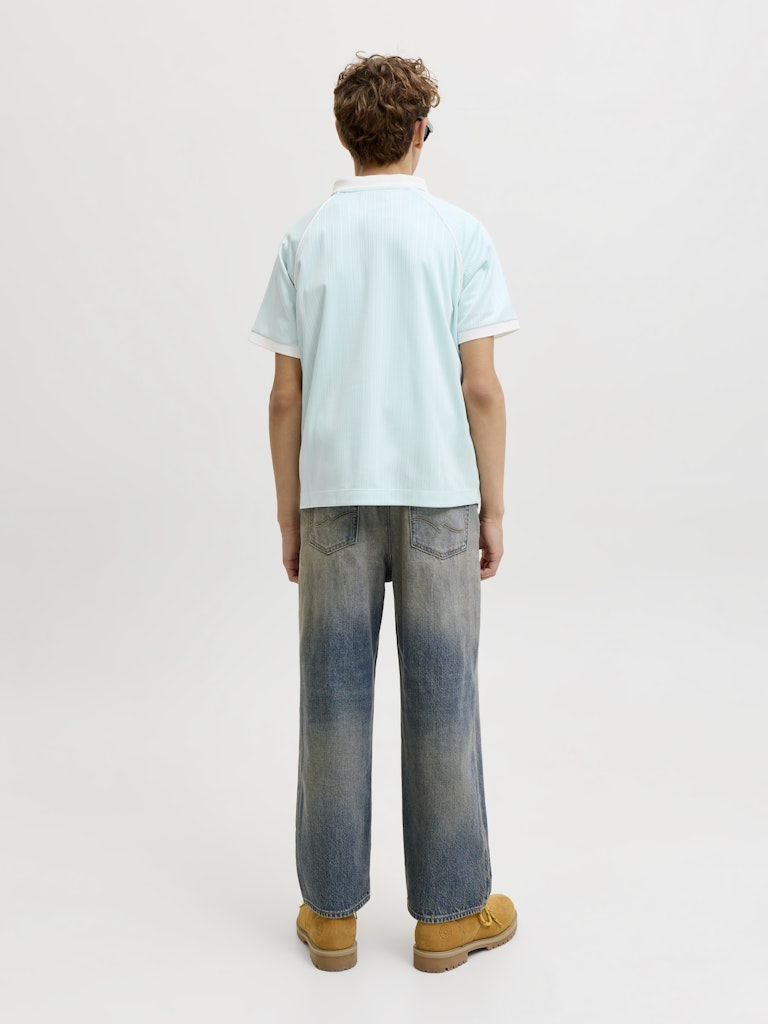 Jack & Jones Kids polo lichtblauw – jongens