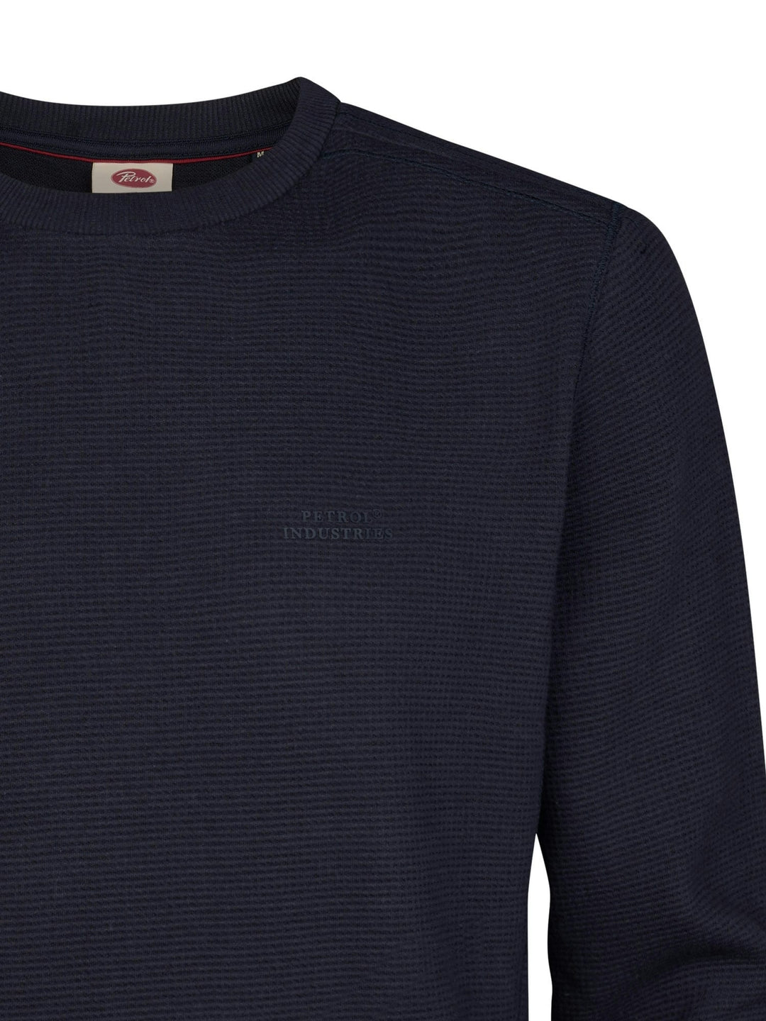 Petrol men M-3060-SWR303 polo k/m heren blue denim - Navy