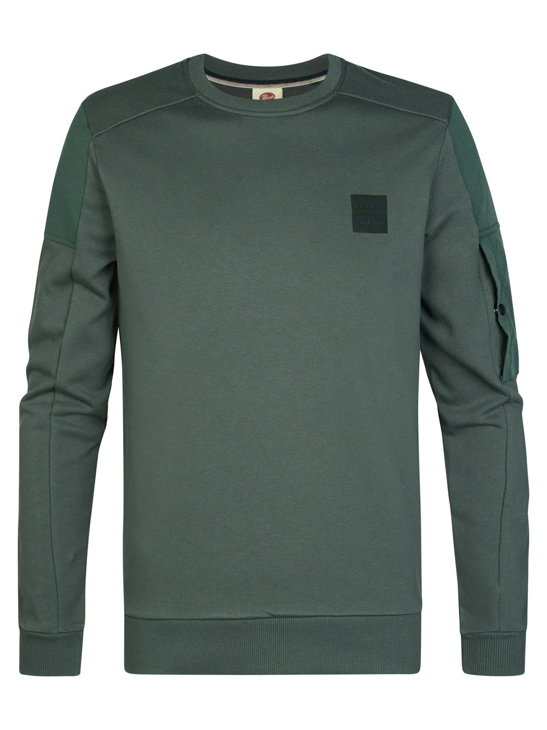 Petrol men M-3060-SWR322 sweater heren olijf