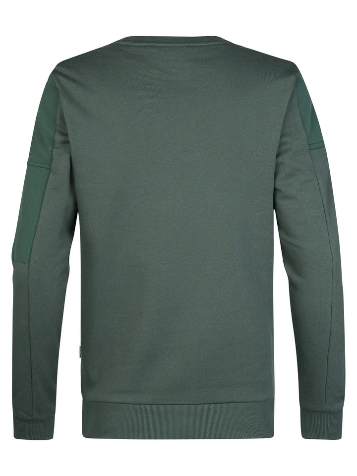 Petrol men M-3060-SWR322 sweater heren olijf