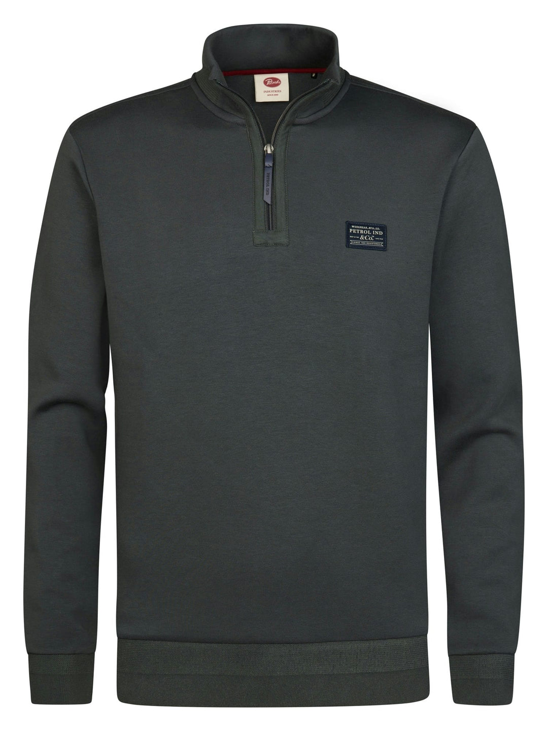 Petrol men M-3060-SWC318 sweater heren olijf