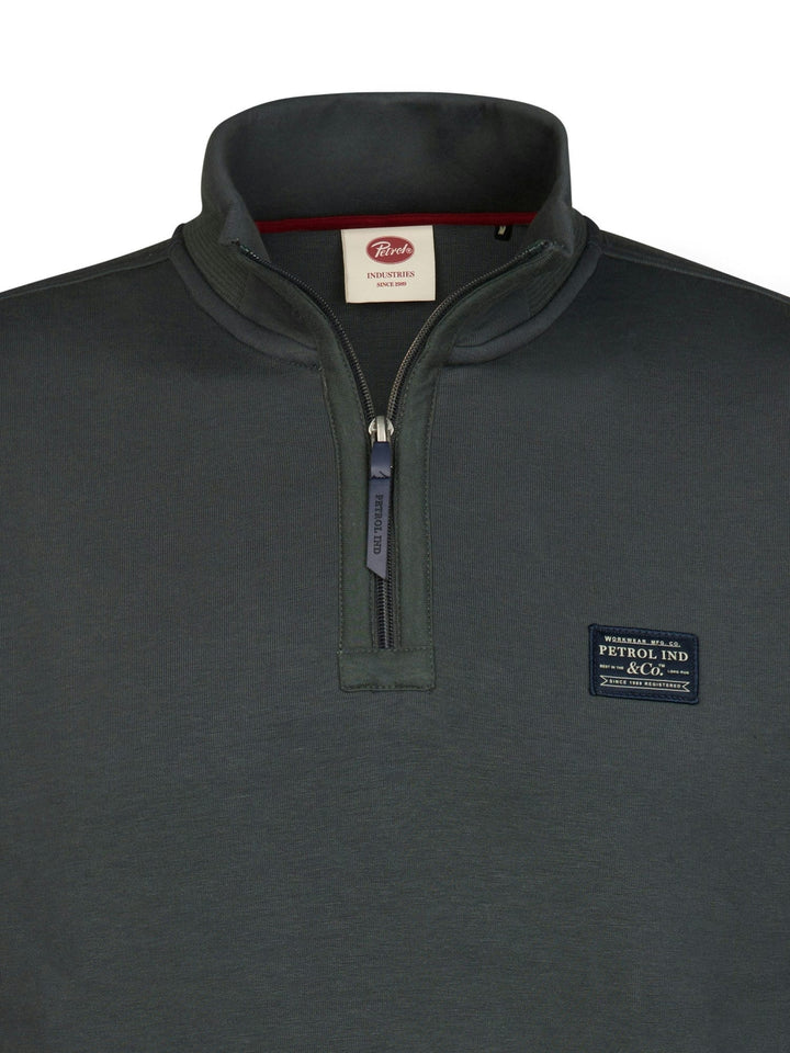 Petrol men M-3060-SWC318 sweater heren olijf