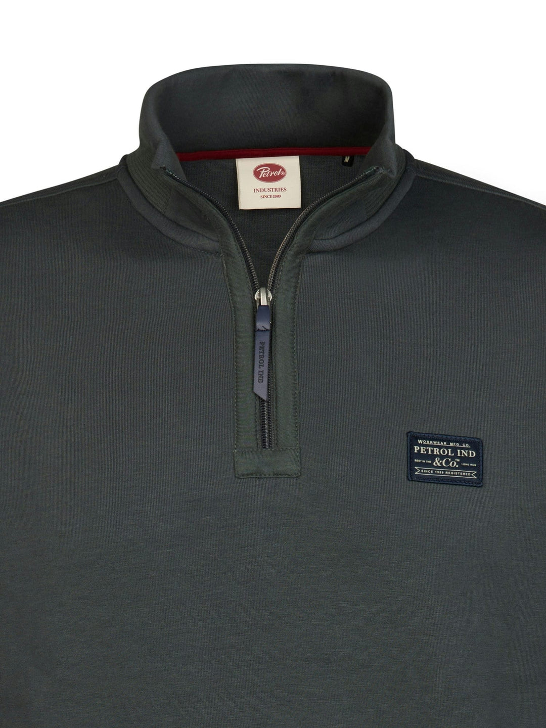 Petrol men M-3060-SWC318 sweater heren olijf