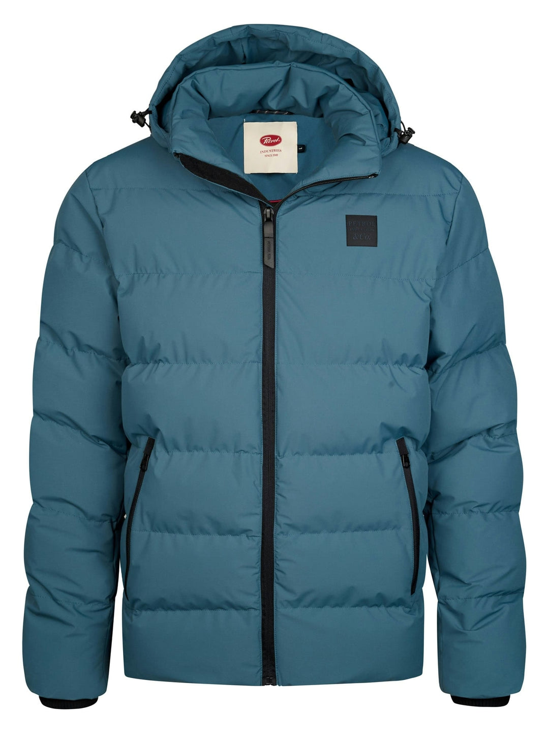 Petrol men M-3060-JAC124 winterjas heren blue denim - Petrol Blauw