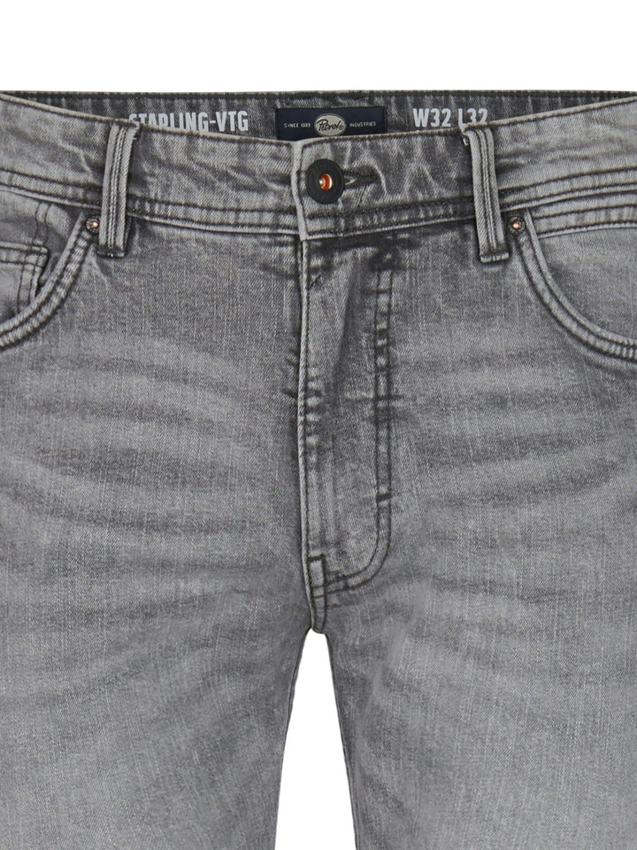 Petrol men STARLING-VTG L32 jeans loose fit antraciet - Grey Denim - L32