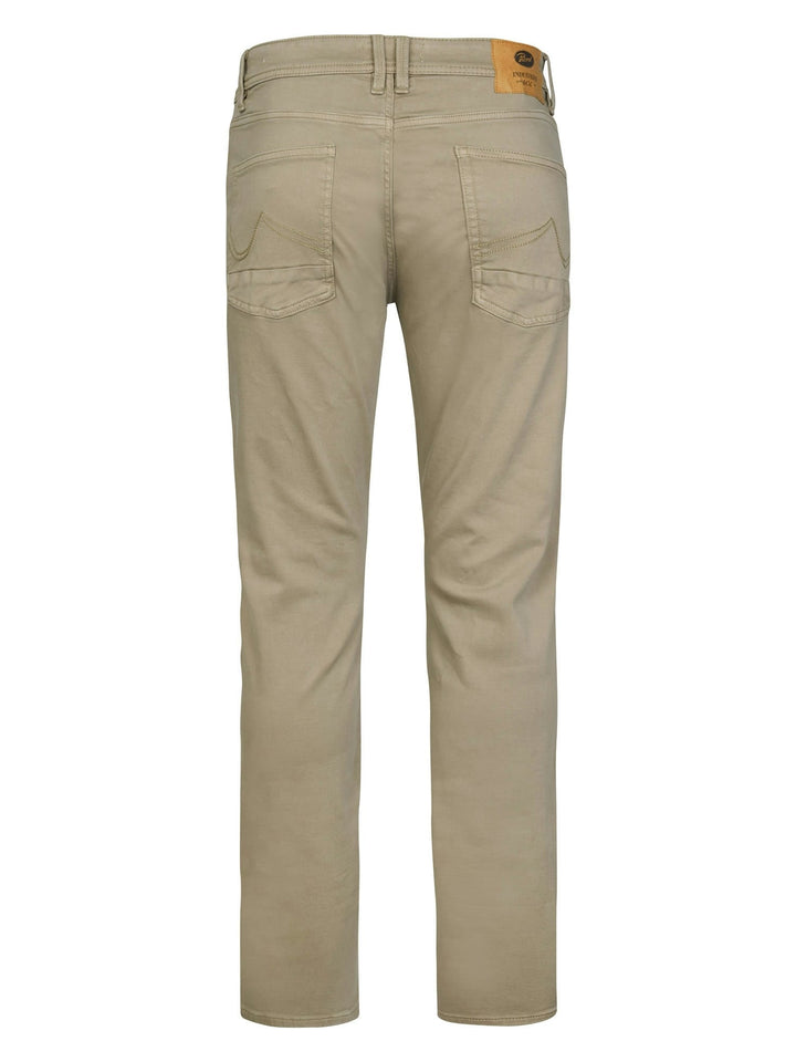 Petrol men M-3060-DNM010 lange broek heren bruin dessin - Licht Bruin - L34