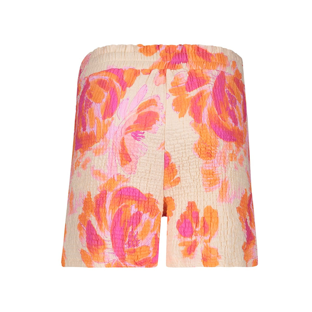 Geisha short dames oranje dessin – 61432-20